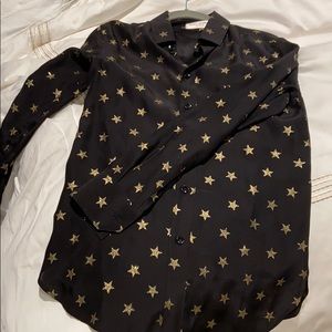 Button down star shirt